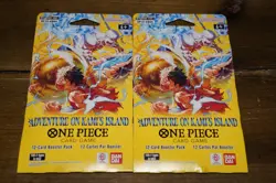 (2 Pack) One Piece Card Game OP-15 Adventure on Kami's Island Sleeved Booster - Image 1