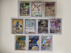 Pokemon cards full art lot of 10 mixed NM - Image 1