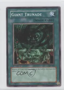 Giant Trunade 1st Ed. YuGiOh Starter Deck Joey #SDJ-032 2003 READ - Image 1