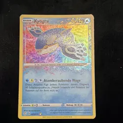 Pokemon Kyogre Amazing Rare Holo 021/072 Shining Fates German Card - Image 1