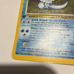 Vaporeon 1st Edition Holo Rare Jungle 12/64 Pokemon Card , great condition, 1999 - Image 5