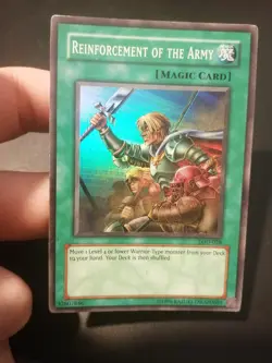 Yugioh Reinforcements of the Army LOD-028 Super Rare - Image 1