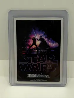 2022 Weiss Schwarz Japanese Star Wars Card Darth Vader SW/S49-060re SR - Image 2