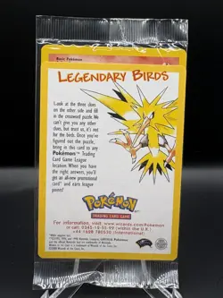 Pokemon TCG: Moltres WOTC Movie Promo Sealed Card - Image 1