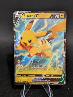 Pikachu V SWSH063 SWSH: Sword & Shield Promo Cards Holo - Image 1