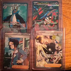 Pokemon TCG Full art & Trainer IR 4 card lot - Image 1