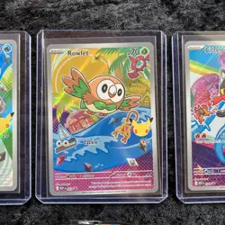 Pokemon First Partner Illustration Collection 3 cards Series 1 NM Aloha 43/44/45 - Image 4