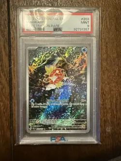 Pokemon TCG Magikarp Scarlet & Violet Paldea Evolved Card 203/193 PSA 9 - Image 1