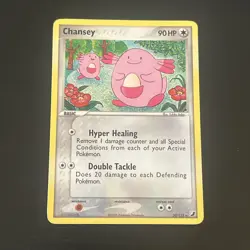 Chansey 20/115 2005 EX-Unseen Forces Pokemon Card Regular 2005 - LP - Image 1