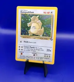 Kangaskhan 5/64 Jungle Set Holo Rare Pokemon Card Nintendo TCG WOTC LP - Image 3