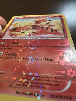 Growlithe - RC4/RC25 - Pokemon Legendary Treasures Radiant Collection Card LP - Image 3