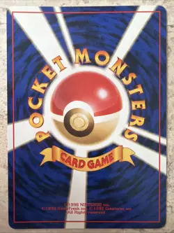 Sabrina's Jynx Pokemon Card LV.20 Japanese No.124 NM Rare Vintage TCG - Image 2
