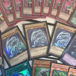 Yu-Gi-Oh Card Lot Blue-Eyes Jinzo QCR Ultimate Rare 1st Edition Holo - Image 2