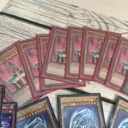Yu-Gi-Oh Card Lot Blue-Eyes Jinzo QCR Ultimate Rare 1st Edition Holo - Image 4