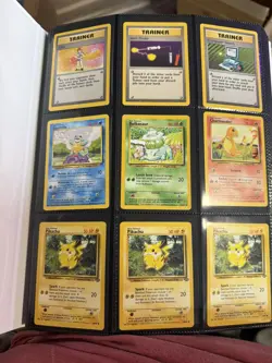 360 common/uncommon/rare Pokemon card binder- Vintage WOTC Collection Lp-dmg - Image 1