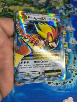 M Pidgeot EX 65/108 Ultra Rare XY - Evolutions Pokemon Card - Image 2