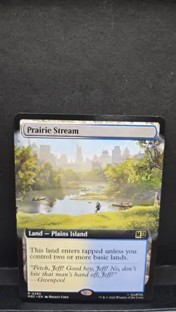 Prairie Stream - Extended Art R MTG Commander: Marvel Super Heroes M/NM, Engl - Image 1