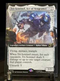 Tri-Sentinel, Act of Vengeance (Extended Art) Commander: Marvel Super Heroes... - Image 1