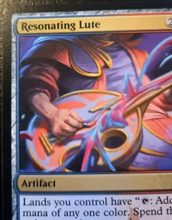 Resonating Lute 0221 Rare Secrets Of Strixhaven Magic: The Gathering - Image 2