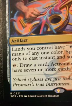 Resonating Lute 0221 Rare Secrets Of Strixhaven Magic: The Gathering - Image 4