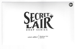 MTG Secret Lair sAnS mERcY [SEALED RAINBOW FOIL] Magic the Gathering - Image 1