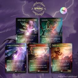 MTG Secret Lair sAnS mERcY [SEALED RAINBOW FOIL] Magic the Gathering - Image 2