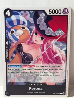 Perona (092) OP10-092 C Royal Blood NM One Piece Fast Ship - Image 1