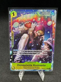 Donquixote Rosinante R Treasure Rare TR OP12-108 One Piece LP/NM - Image 1