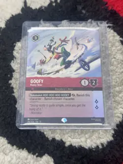 Disney Lorcana - Goofy, Klutzy Skier - EPIC - Winterspell 216/204 - Image 1