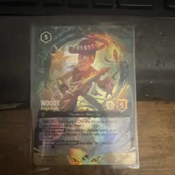 Disney Lorcana Woody - Jungle Guide Floodborn Super Rare Foil 54/204 - Image 1