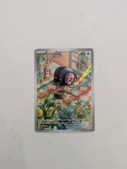 Lechonk Pokemon TCG SV03: Obsidian Flames Holo Card 209/197 NM Condition - Image 1