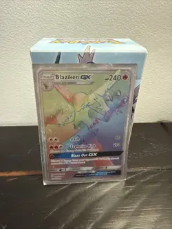 Pokemon TCG Blaziken GX Celestial Storm Holo Card 170/168 Secret Rare - Image 1