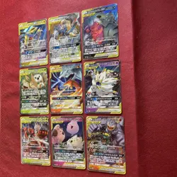 Tag Team GX RR Set of 9 Reshiram & Charizard GX SM12a Pokemon Card Japanese - Image 3