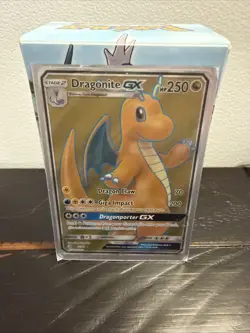 Pokemon TCG Dragonite GX Full Art Holo Card 67/70 Dragon Majesty Ultra Rare - Image 1