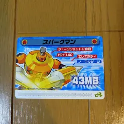 Rockman Exe 5 Modified Card Sparkman - Image 1