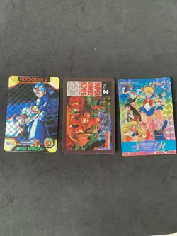 Carddass Items From The Time Sailor Moon Rockman X Donkey Kong Kira Card - Image 1