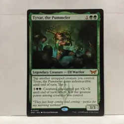 MTG Tyvar, the Pummeler Magic: The Gathering Duskmourn: House of Horror #0202 - Image 1