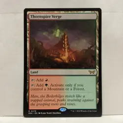 MTG Thornspire Verge Magic: The Gathering Duskmourn: House of Horror #0270 - Image 1