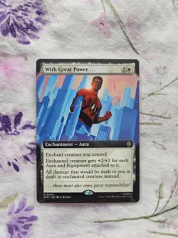 With Great Power... - 0248 - R - Non Foil - Extended - Spider-Man - MTG - NM/M - Image 1