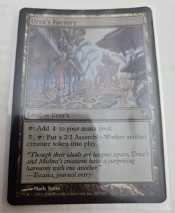 MTG, Urza's Factory-Time Spiral Foil NM - Image 1