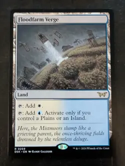 Floodfarm Verge 259/469 LP MTG Duskmourn House of Horror Magic The Gathering - Image 1