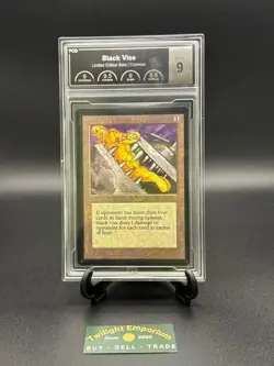 Magic The Gathering Black Vise BETA Graded 9 (9,9.5,9,8.5) - Image 1