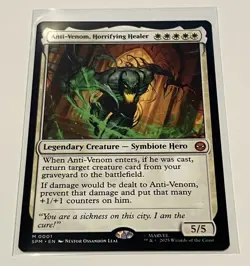 MTG Marvel Spiderman Anti-Venom, Horrifying Healer M0001 Non-Foil Near Mint - Image 1