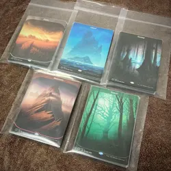 Unstable Basic Land 10 Pieces Of Each Color, Total 50 Mtg - Image 3