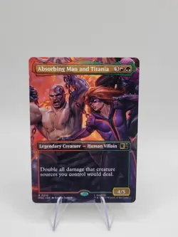 Absorbing Man and Titania (Borderless) Commander: Marvel Super Heroes Regular - Image 1