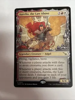 Aurelia, the Law Above (Showcase) Murders at Karlov Manor #317 Rare - Image 1