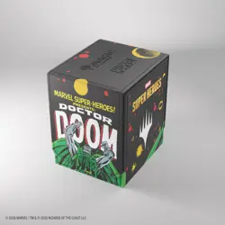 New! Deckbox: MTG Squire 100+ XL- Marvel Super Heroes- Doctor Doom/Spider-Man 4251715424285 - Image 1