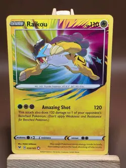 LP Pokemon Raikou Amazing Rare 050/185 - Vivid Voltage - Image 1
