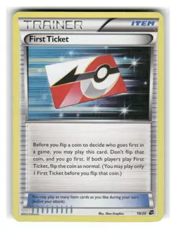 First Ticket 19/20 Dragon Vault Pokemon Holo Lightly Played - Image 1
