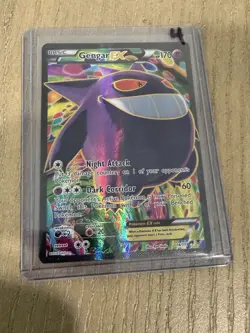 Pokemon TCG Ungraded Gengar EX (114 Full Art) 114/119 XY-Phantom Forces Holo - Image 1